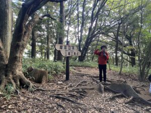 摩耶山頂 三角点