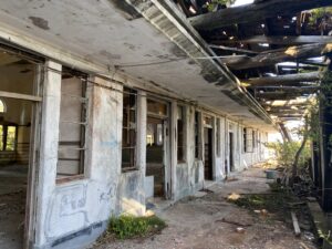 摩耶観光ホテル 客室外廊下